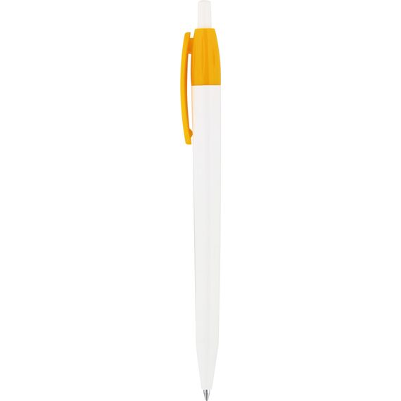 Promosyon ET-0544-70 Plastik Tükenmez Kalem Sarı, Renk: Sarı 