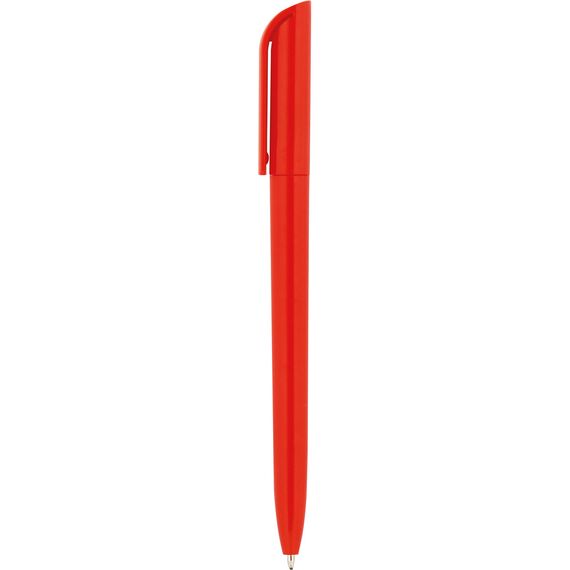 Promosyon ET-0544-50 Plastik Tükenmez Kalem Kırmızı, Renk: Kırmızı 