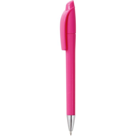 Promosyon ET-0544-55 Plastik Tükenmez Kalem Pembe, Renk: Pembe 