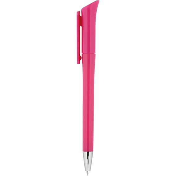 Promosyon ET-0544-35 Plastik Tükenmez Kalem Pembe, Renk: Pembe 