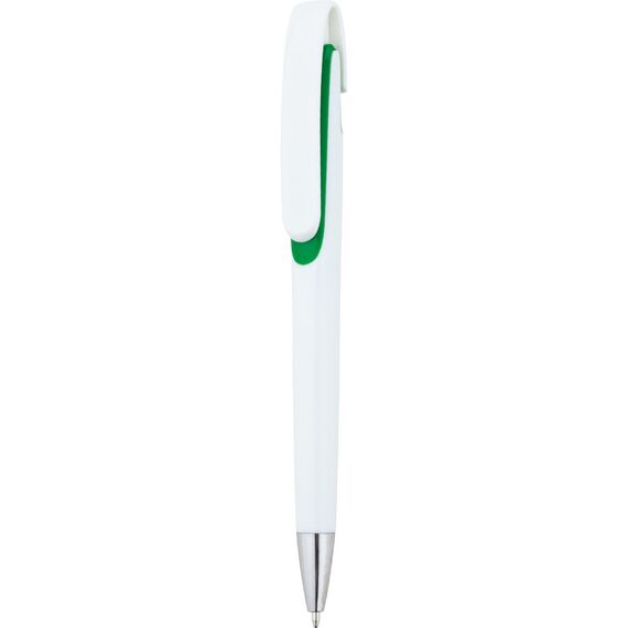 Promosyon ET-0544-20 Plastik Kalem Yeşil, Renk: Yeşil 