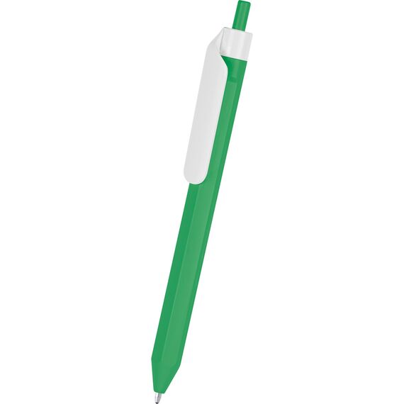 Promosyon ET-0544-240 Plastik Tükenmez Kalem Yeşil, Renk: Yeşil 