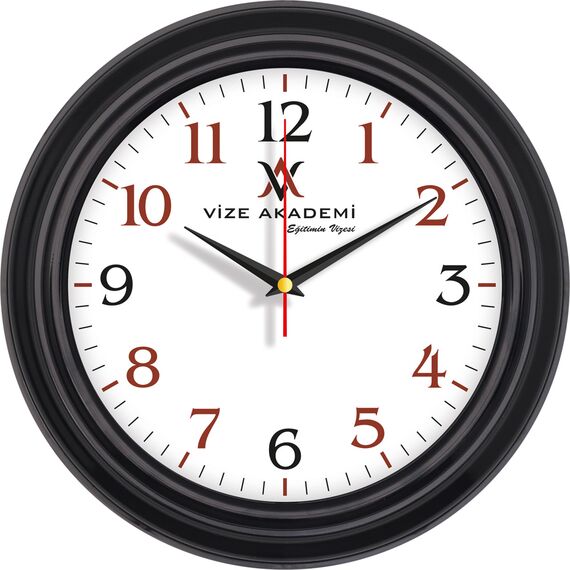 Promosyon ET-V30-527-S Plastik Duvar Saati Ø 32 cm 