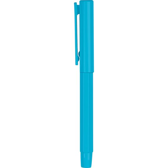 Promosyon ET-0532-40 Plastik Jel Roller Kalem Turkuaz, Renk: Turkuaz 
