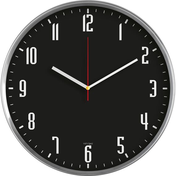 Promosyon ET-V30-935 Paslanmaz Metal Duvar Saati Ø 35 cm 