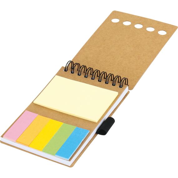 Promosyon ET-GD-012 Renkli Yapışkanlı Notluk 8,5 x 13,5 cm , görsel 2
