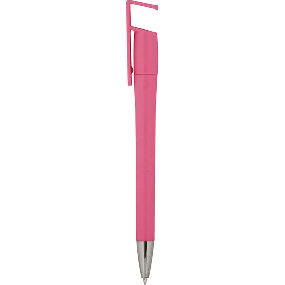 Promosyon ET-0544-110 Plastik Tükenmez Kalem Pembe, Renk: Pembe 