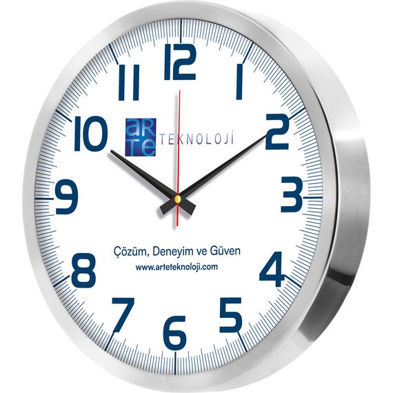 Promosyon ET-V30-910-B Duvar Saati Ø 40 cm 