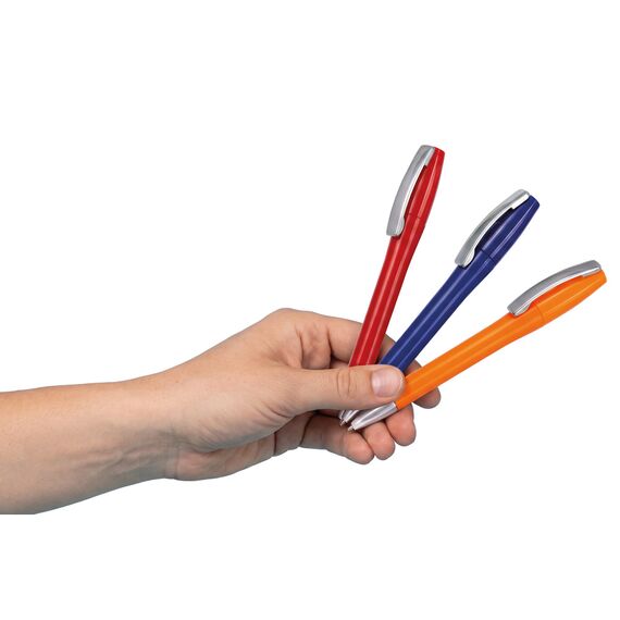 Promosyon ET-0532-270 Plastik Tükenmez Kalem Lacivert, Renk: Lacivert , görsel 2