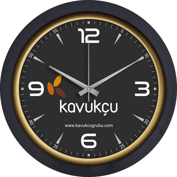 Promosyon ET-V30-546-SA Plastik Duvar Saati Ø 40 cm 