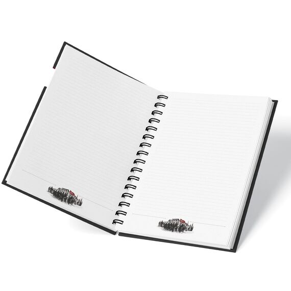 Promosyon YN-3116 Parla Kuşe Mukavva Sıvama Spiralli Defter (15x21cm) , görsel 2