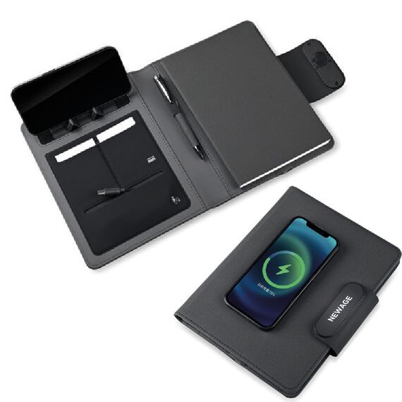 Promosyon YN-2503 Didim 8000 mAh Wıreless Powerbank Defter , görsel 2