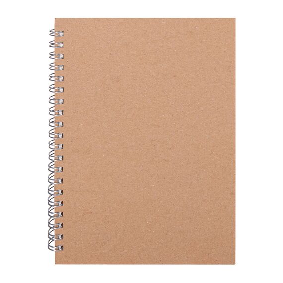Promosyon YN-3067 Atapark Kraft Spiralli Defter (13x18,5 cm) 