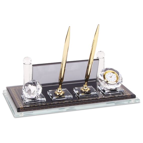 Promosyon YN-4886 Lalegül Kristal Masa İsimlik , görsel 2
