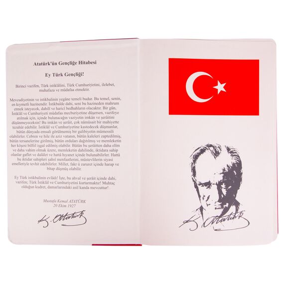 Promosyon YN-3021 Atatürk Tarihsiz Defter (17x24 cm) , görsel 2