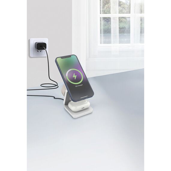 Promosyon ET-PWB-220 Wireless 3Lü Şarj İstasyonu 