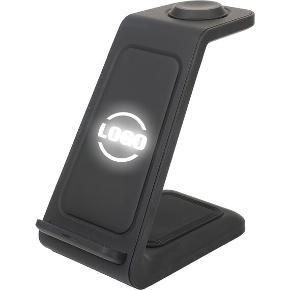 Promosyon ET-PWB-280 Wireless 3Lü Şarj İstasyonu , görsel 2