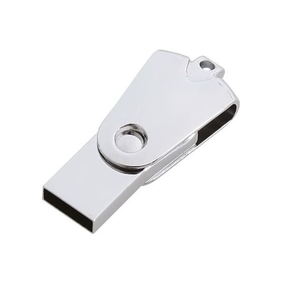 Promosyon UD-AP120-U20 Ap-120 USB Bellek Gümüş 8 Gb, Renk: Gümüş, Ölçü: 8 GB 