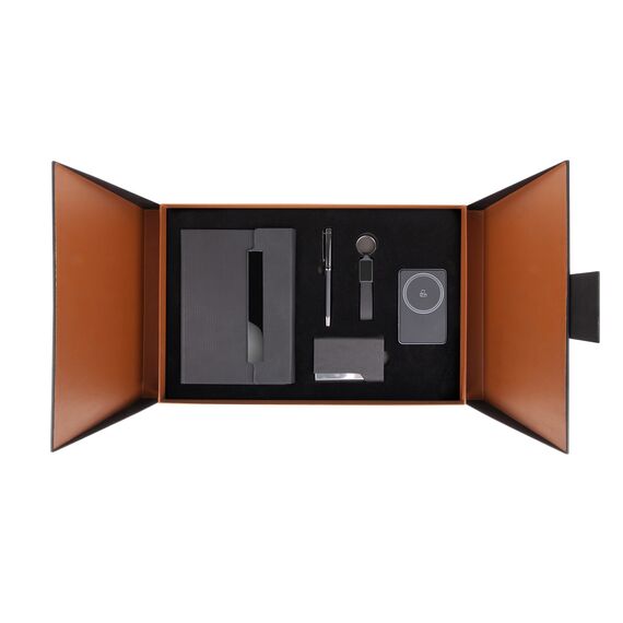 Promosyon YN-9110 911001 Saruhan Hediyelik Set Siyah 