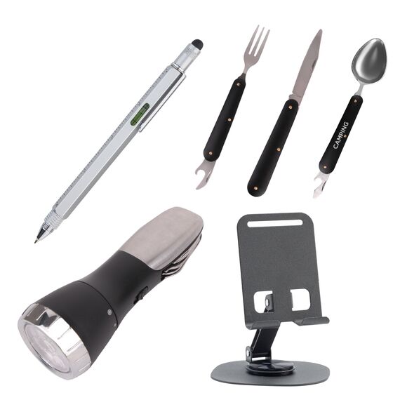 Promosyon YN-9111 911101 Dağcı Hediyelik Set Siyah , görsel 2