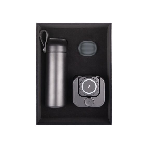 Promosyon YN-9112 911201 Karşıyaka Hediyelik Set Siyah 