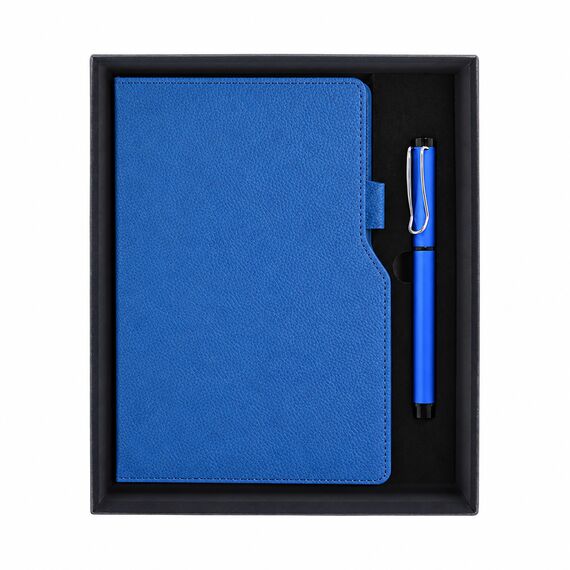 Promosyon YN-9118 911805 Taşpınar Hediyelik Set Lacivert, Renk: Lacivert 