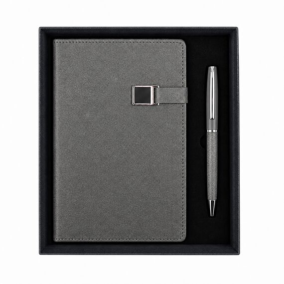 Promosyon YN-9120 912022 İskele Hediyelik Set Gri, Renk: Gri 