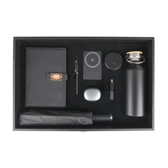 Promosyon YN-9146 914601 Kanyon Hediyelik Set Siyah 