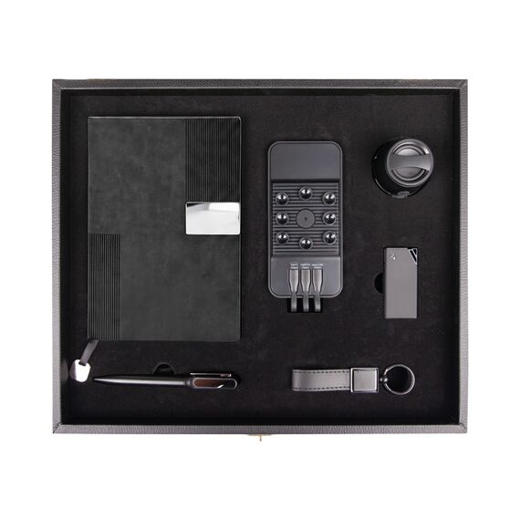 Promosyon YN-9154 915401 Hisar Hediyelik Set Siyah 