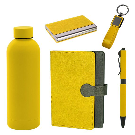 Promosyon YN-9426 942606 Esinti Hediyelik Set Sarı, Renk: Sarı , görsel 2