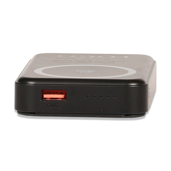 Promosyon PZ-K390 Işıklı Logo Magsafe 10000 mAh Siyah , görsel 8