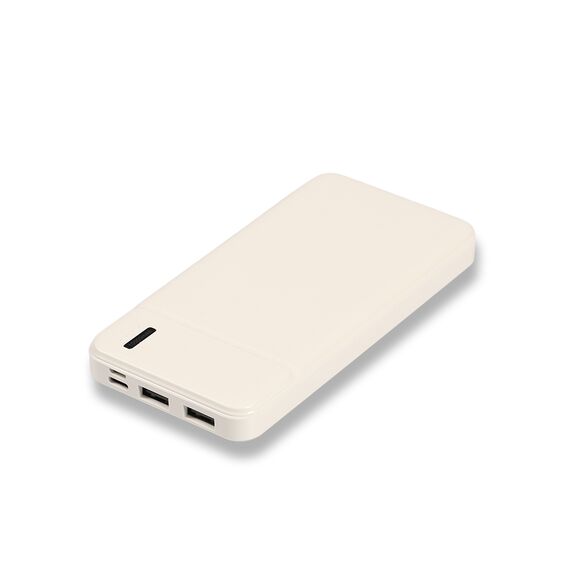 Promosyon PZ-K500 Powerbank 10000 mAh Beyaz, Renk: Beyaz , görsel 3
