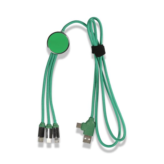 Promosyon PZ-KL40 Işıklı Logo Type-C Uçlu Şarj Kablosu Sari, Renk: Sarı , görsel 5