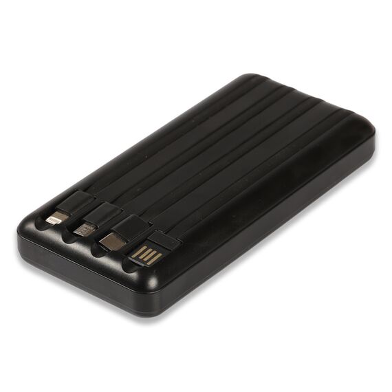 Promosyon PZ-K350 Güneş Enerjili Powerbank 10000 mAh Siyah , görsel 3
