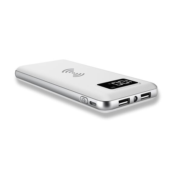 Promosyon PZ-K320 Wireless Powerbank 10000 mAh Beyaz , görsel 2