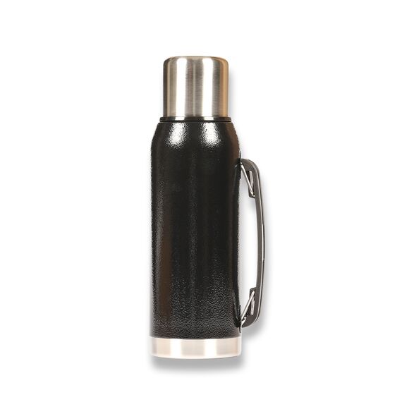 Promosyon PZ-T60 Termos 1000 ml (24 Saat Isı Koruma) Siyah 
