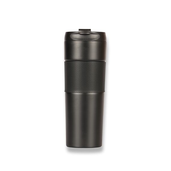Promosyon PZ-T40 Frenchpress Termos Bardak 500 ml Siyah 
