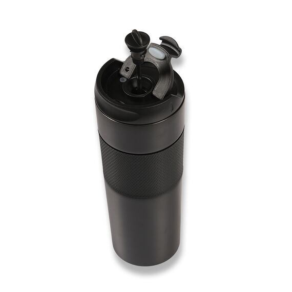 Promosyon PZ-T40 Frenchpress Termos Bardak 500 ml Siyah , görsel 4