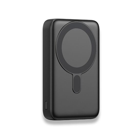 Promosyon PZ-K45 Işıklı Logo Hızlı Wireless Şarj Magsafe 10000 mAh Siyah , görsel 2