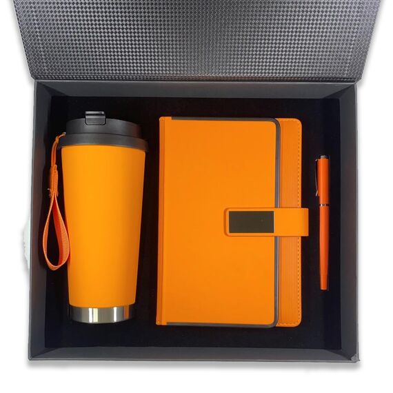 Promosyon PZ-K1340 Kutu Set Turuncu, Renk: Turuncu 