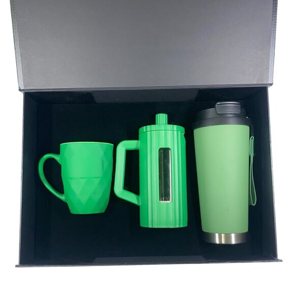 Promosyon PZ-K1500 Kahveci Seti Yesil, Renk: Yeşil 