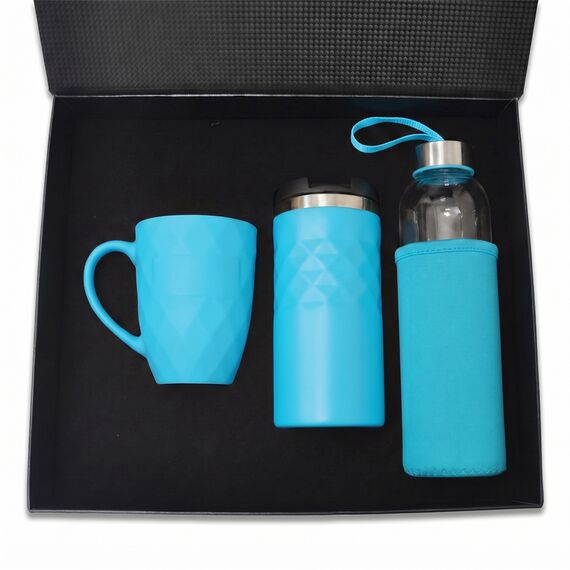 Promosyon PZ-K1295 Kutu Set Acik_Mavi, Renk: acik_mavi 