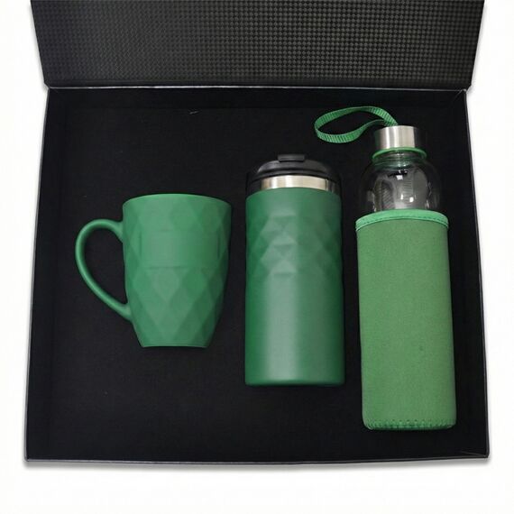 Promosyon PZ-K1295 Kutu Set Yesil, Renk: Yeşil 