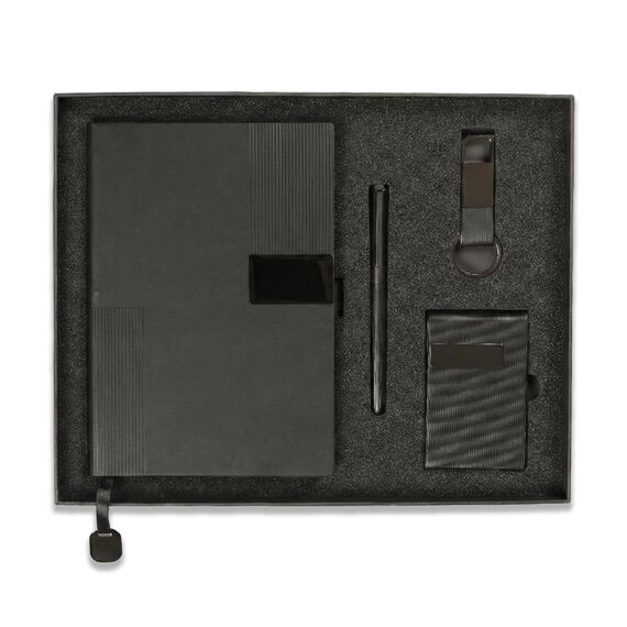 Promosyon PZ-K1010 Kartvizit Set Siyah 