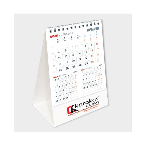 Promosyon EL-KOD-51 Piramit Takvim (Ofis) , görsel 2