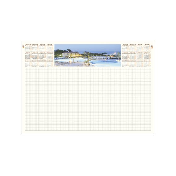 Promosyon EL-KOD-61-B Masa Sümeni Haftalık (Büyük Boy: 48x33 cm) , görsel 2