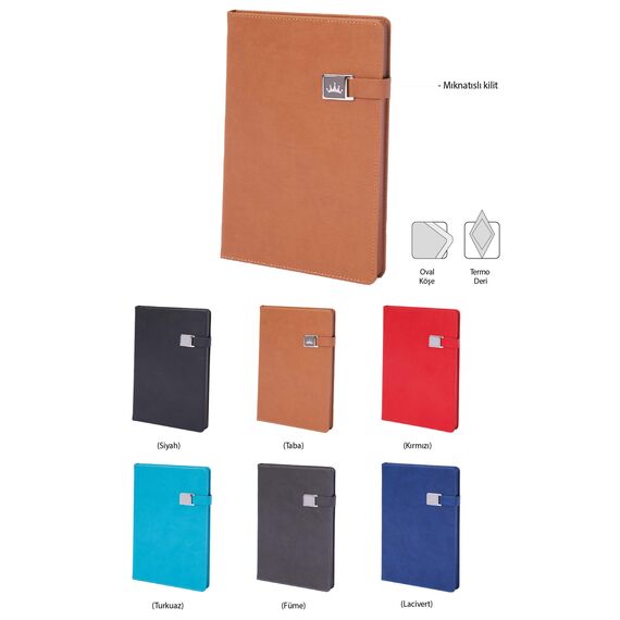 Promosyon EL-KOD-212 Defter Termo Deri (13x21 cm) 