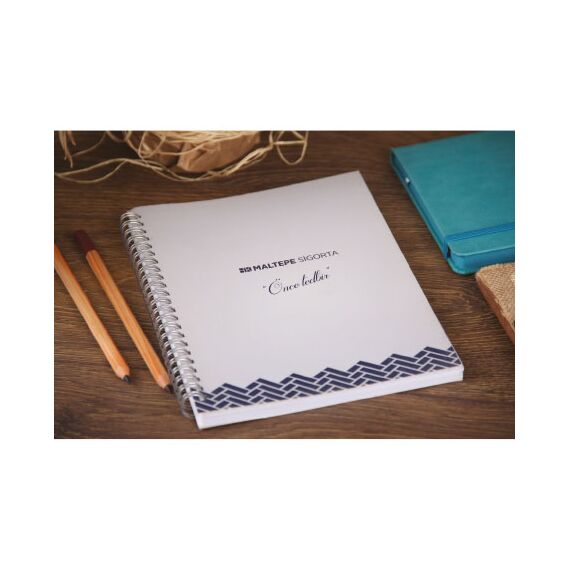 Promosyon EL-KOD-251 Defter Spiralli Karton Kapak , görsel 2