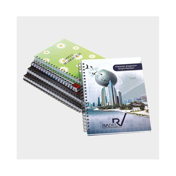 Promosyon EL-KOD-252 Defter Spiralli Sert Kapak , görsel 2