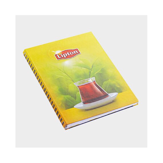 Promosyon EL-KOD-253 Defter Yarı Gizli Spiralli Sert Kapak , görsel 2